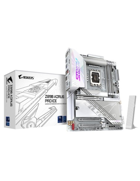 Z890 AORUS PRO ICE Mainboard|GIGABYTE|Intel Z890|LGA1851|ATX|Memory DDR5|Memory slots 4|1xPCI-Express 4.0 1x|1xPCI-Express 4.0 4
