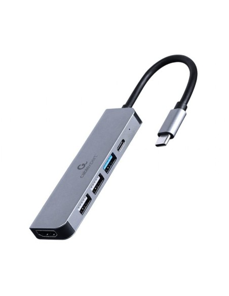 A-CM-COMBO5-03 I/O ADAPTER USB-C TO HDMI/USB3/5IN1 A-CM-COMBO5-03 GEMBIRD iš UAB SINTAS
