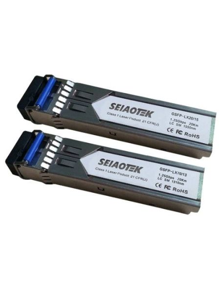 OPTSFPGSFPLX31550 Optinis Integruojamas keitiklis SFP BiDi GSFP-LX3-1550 (1.25Gbps, Single mode, TX1550nm, LC, 3km) iš UAB SINTA