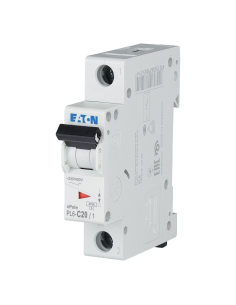 029785 Automatas 1P 20A C 6kA PL6-C20/1 - EATON iš UAB SINTAS
