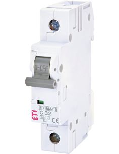 514282 Automatas 1P 32A C 6kA ETIMAT 6 1p C32 - ETI iš UAB SINTAS