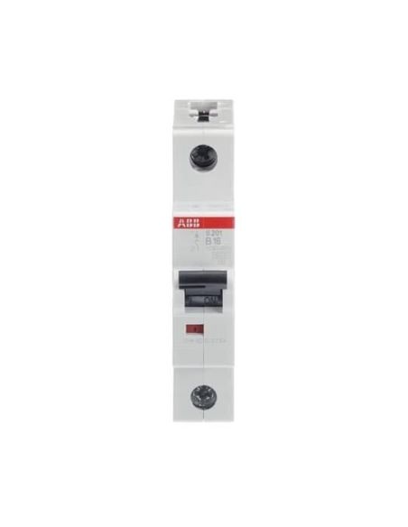 028319 Automatas 1P 16A B 6kA S201-B16 - ABB iš UAB SINTAS