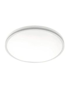 GTVLDTUL24WNW80 Šviestuvas lubinis apvalus pilkas TULA LED (24W, 1680lm, IP44, 4000K) GTV LD-TUL24W-NW-80 iš UAB SINTAS