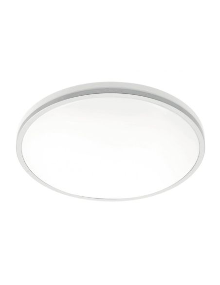 GTVLDTUL24WNW80 Šviestuvas lubinis apvalus pilkas TULA LED (24W, 1680lm, IP44, 4000K) GTV LD-TUL24W-NW-80 iš UAB SINTAS