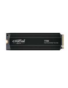 CT1000T705SSD5 SSD|CRUCIAL|T705|1TB|M.2|PCIe Gen5|NVMe|Write speed 10200 MBytes/sec|Read speed 13600 MBytes/sec|TBW 600 TB|CT100