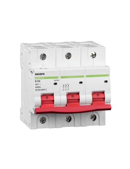 086863 Automatas 3P 100A C 20kA Ex9B125 3P C100A - NOARK iš UAB SINTAS