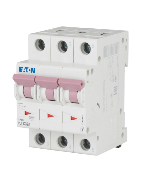 022429 Automatas 3P 32A C 10kA PL7-C32/3 - EATON iš UAB SINTAS