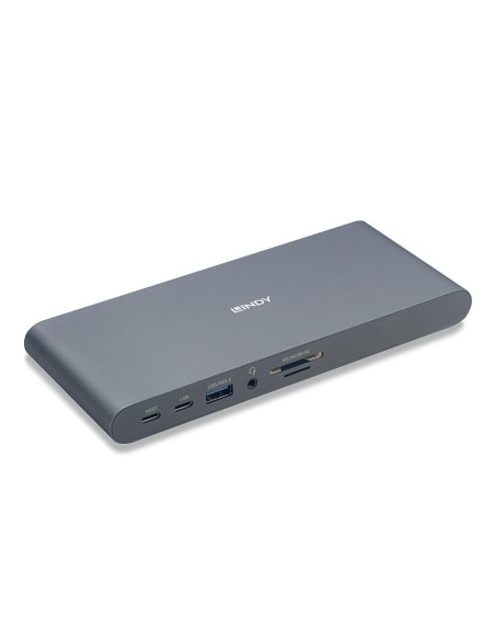 43349 I/O DOCKING STATION USB3.2/HDMI//RJ45/DP/PD 43349 LINDY iš UAB SINTAS