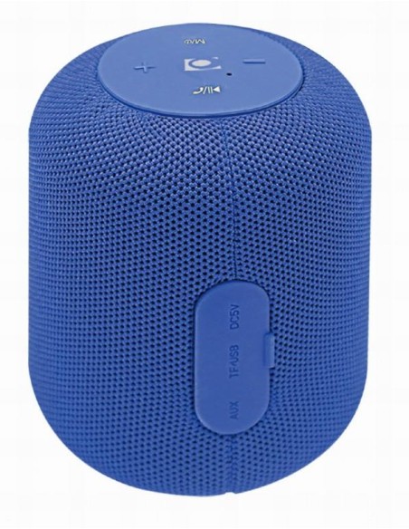 SPK-BT-15-B Portable Speaker|GEMBIRD|Portable/Wireless|1xMicroSD Card Slot|Bluetooth|Blue|SPK-BT-15-B iš UAB SINTAS