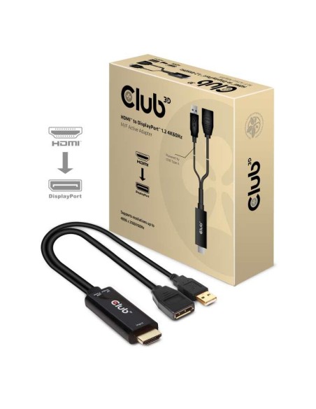 CAC-1331 I/O ADAPTER HDMI TO DP/ACTIVE M/F CAC-1331 CLUB3D iš UAB SINTAS