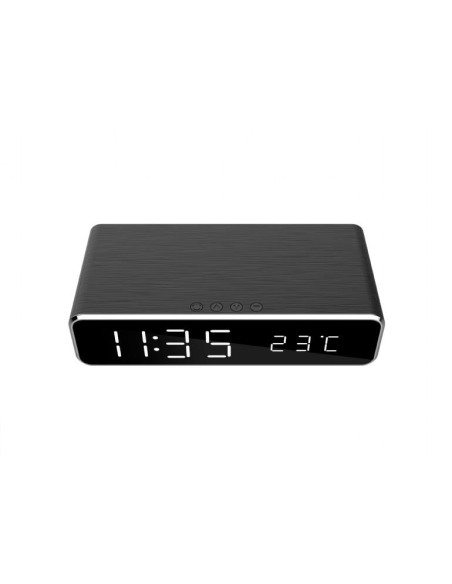 DAC-WPC-01 MOBILE CHARGER WRL W/DIG ALARM/CLOCK DAC-WPC-01 GEMBIRD iš UAB SINTAS