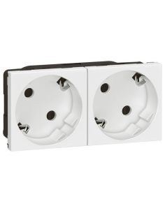 L278252L 2 vt. kištukinis lizdas Legrand 278252L (45x45, baltas, IP20) iš UAB SINTAS
