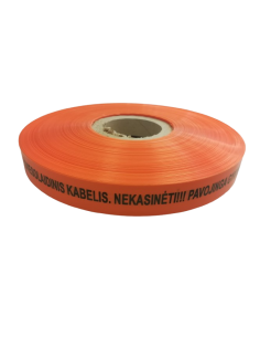 SIGNSVIESOLADKAB400M Signalinė juosta "Šviesolaidinio kabelis" 0.5mm x 300mm (400m) iš UAB SINTAS