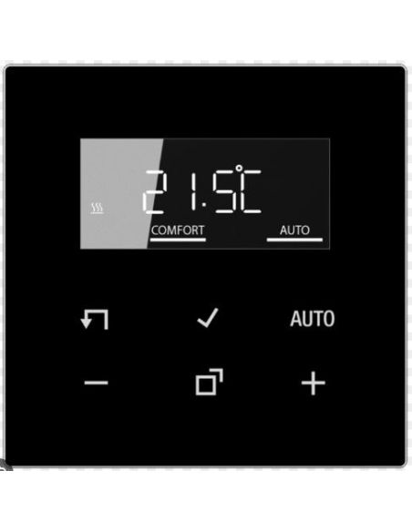 JUNGTRDLS1790S Termostatas su LCD ekranu JUNG TRDLS1790SW (Juodas,vidaus, programuojamas) iš UAB SINTAS