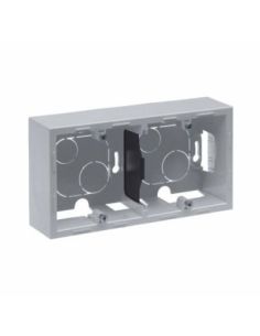 L721395 Virštinkinė dėžutė SUNO Legrand 721395 (2 mod., aliuminis) iš UAB SINTAS