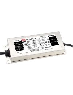 MWELG7524A3Y Impulsinis maitinimo šaltinis LED Mean well ELG-75-24A-3Y (24V, 75W, 3.15, IP65) iš UAB SINTAS