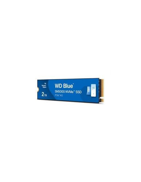 WDS200T4B0E SSD|WESTERN DIGITAL|Blue SN5000|2TB|M.2|PCIe Gen4|NVMe|Write speed 4850 MBytes/sec|Read speed 5150 MBytes/sec|2.38mm