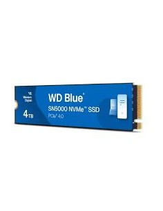 WDS400T4B0E SSD|WESTERN DIGITAL|Blue SN5000|4TB|M.2|PCIe Gen4|NVMe|Write speed 5000 MBytes/sec|Read speed 5500 MBytes/sec|2.38mm
