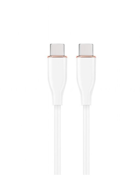CC-USB2S-CMCM-1.5M-W CABLE USB-C 1.5M PREMIUM WHITE/CC-USB2S-CMCM-1.5M-W GEMBIRD iš UAB SINTAS