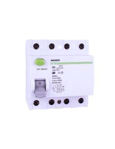 128902 Relė srovės nuotėkio RCCB 4P 63A 30mA AC-tipas Ex9L-N 4P 63A 30mA - NOARK iš UAB SINTAS