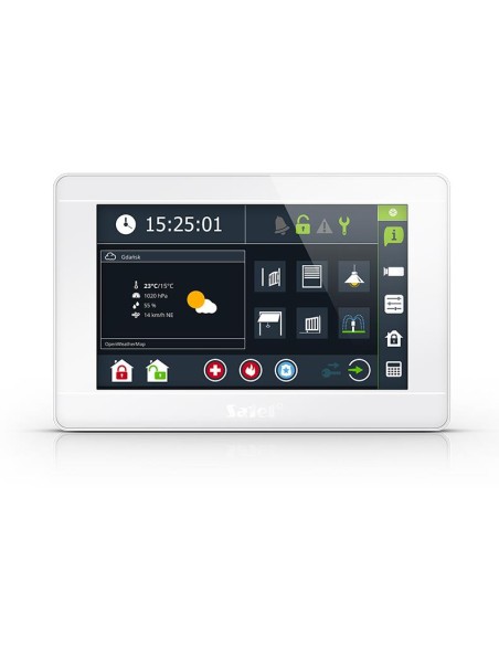 INT-TSI-W KEYPAD TOUCHSCREEN INTEGRA/INT-TSI-W SATEL iš UAB SINTAS