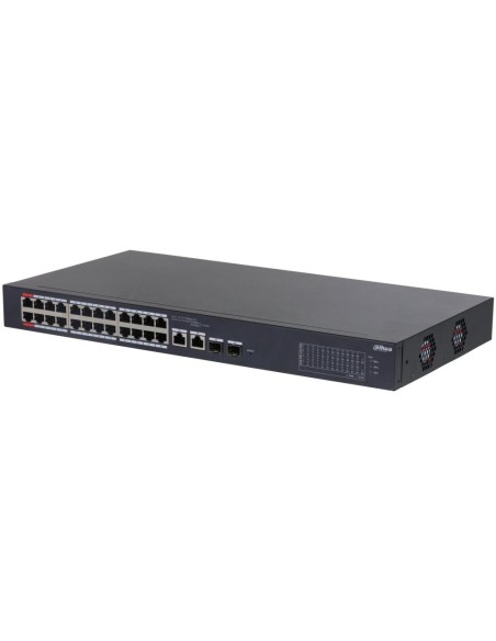 CS4226-24ET-240 Switch|DAHUA|CS4226-24ET-240|Desktop/pedestal|Rack 1U|24x10Base-T / 100Base-TX|2x10/100/1000BASE-T/SFP combo|2|2