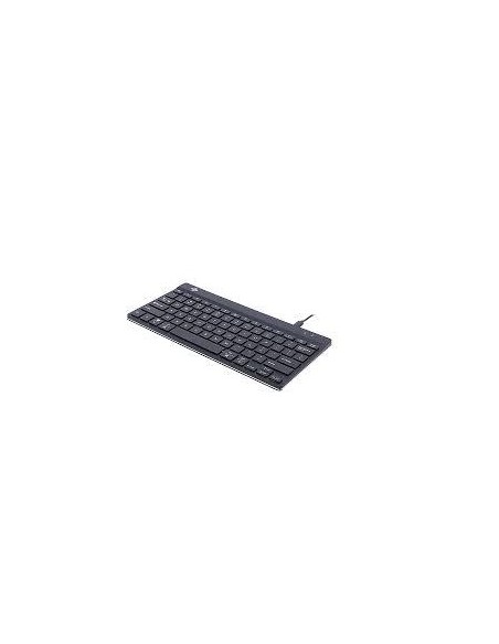 RGOCOUSWDBL KEYBOARD COMPACT BREAK ENG/BLACK RGOCOUSWDBL R-GO TOOLS iš UAB SINTAS
