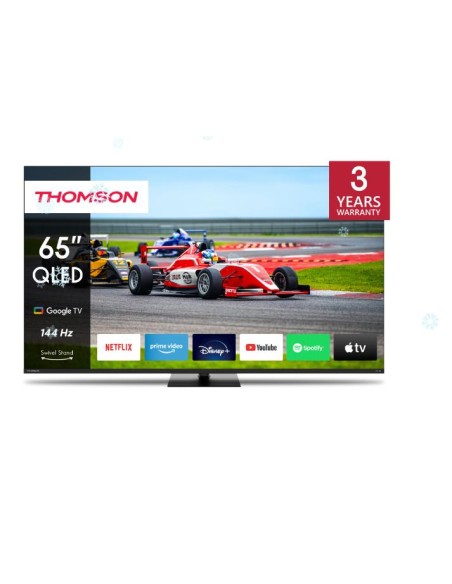 65QG7C14 TV Set|THOMSON|65"|4K/Smart|QLED|3840x2160|Wireless LAN|Bluetooth|Google TV|Black|65QG7C14 iš UAB SINTAS