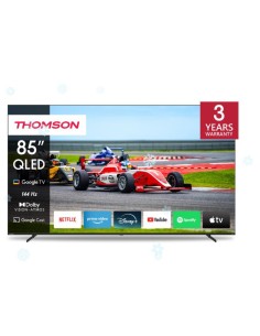 85QG7S14 TV Set|THOMSON|85"|4K/Smart|QLED|3840x2160|Wireless LAN|Bluetooth|Google TV|Black|85QG7S14 iš UAB SINTAS