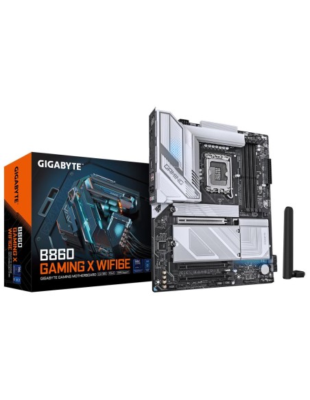 B860 GAMING X WIFI6E 1.0 Mainboard|GIGABYTE|Intel B860 Express|LGA1851|ATX|Memory DDR5|Memory slots 4|1xPCI-Express 16x|2xM.2|1x