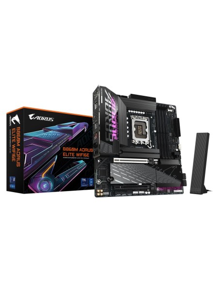 B860M A ELITE WIFI6E 1.0 Mainboard|GIGABYTE|Intel B860 Express|LGA1851|Micro-ATX|Memory DDR5|Memory slots 4|2xPCI-Express 16x|3x