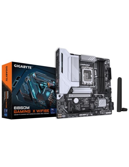 B860M GAMING X WIFI6E 1.0 Mainboard|GIGABYTE|Intel B860 Express|LGA1851|Micro-ATX|Memory DDR5|Memory slots 4|2xPCI-Express 16x|2