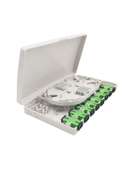 KOABTH008FTTH Optinė komutacinė sieninė dėžutė TH-008 (iki 8 skaidulų, abonentinė, 205x110x30mm) iš UAB SINTAS