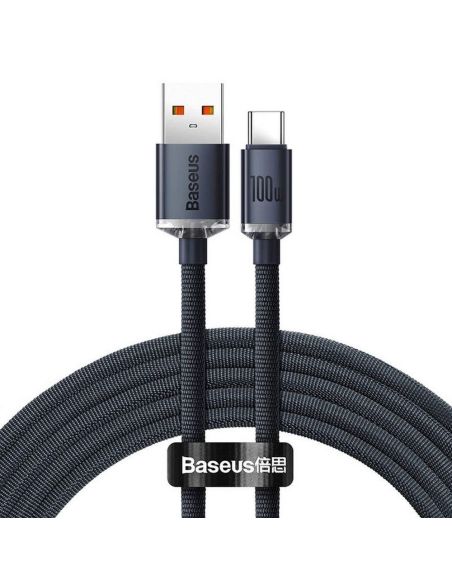 CAJY000401 Kabelis USB A - USB C BASEUS CAJY000401 (1.2m, QC3.0, 100W, juodas) iš UAB SINTAS