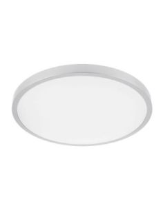 GTVLDATOL32WWW02 ATOL LED lubinis šviestuvas (32W, 2560lm, 3000K, sidabrinis, apvalus) GTV LD-ATOL32W-WW-02 iš UAB SINTAS