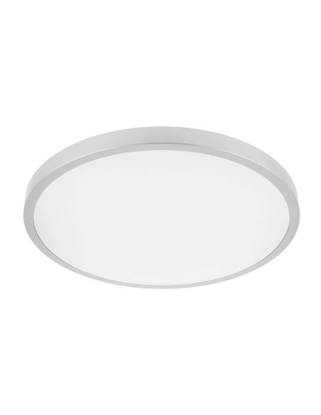 GTVLDATOL32WWW02 ATOL LED lubinis šviestuvas (32W, 2560lm, 3000K, sidabrinis, apvalus) GTV LD-ATOL32W-WW-02 iš UAB SINTAS