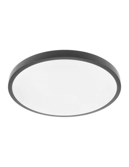GTVLDATOL32WNW10 ATOL LED lubinis šviestuvas (32W, 2560lm, 4000K, juodas, apvalus) GTV LD-ATOL32W-NW-10 iš UAB SINTAS