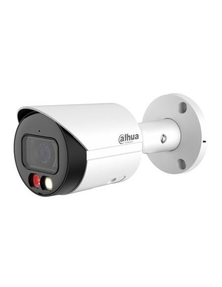 DAHIPCH2449SSIL0280B Dahua Bullet IPC-HFW2449S-S-IL-0280B F2.8 (Balta, 4MP, ~95°, IR+LED 30m, IP67, PoE) iš UAB SINTAS