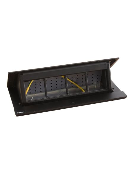 L654810 Įleidžiama modulinė dėžutė Legrand INCARA 654810 (8 mod., juoda) iš UAB SINTAS