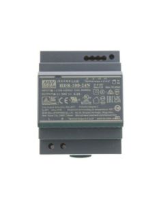 MWHDR10024N Impulsinis maitinimo šaltinis 24V 100W 4.2A, tvirtinamas ant DIN bėgio, MEAN WELL, HDR-100-24N iš UAB SINTAS