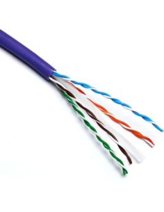 KRUTP6B2CAUTPEXCEL Kabelis ryšio Excel 190-071-500 Cat6 U/UTP (LSOH, 23AWG, B2CA, violetinis, ritė 500m.) iš UAB SINTAS