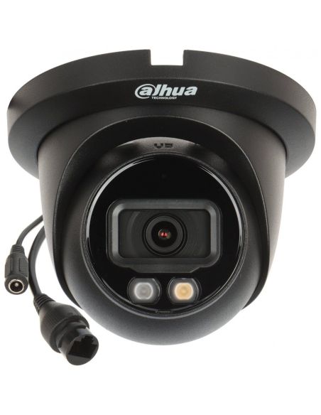 DAHIPCW2449TMSIL028B Dahua Dome IPC-HDW2449TM-S-IL-0280B F2.8 (Baltas, 4MP, 95°, IR+LED 30m, IP67, IK10) iš UAB SINTAS
