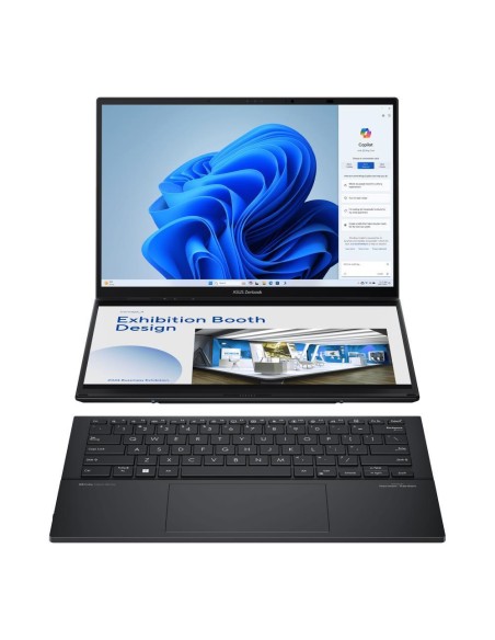 90NB14X1-M00820 Notebook|ASUS|ZenBook Series|DUO|UX8406CA-PZ009W|CPU Core Ultra|U9-285H|2900 MHz|14"|Touchscreen|2880x1800|RAM 3