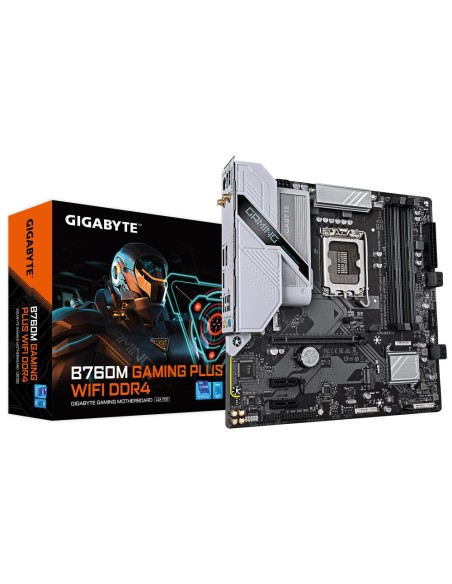 B760M G P WIFI DDR4 1.0 Mainboard|GIGABYTE|Intel B760 Express|LGA1700|Micro-ATX|Memory DDR4|Memory slots 4|2xPCI-Express 3.0 1x|