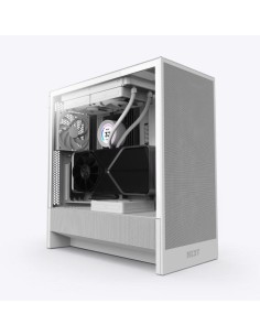 CC-H52FW-01 Case|NZXT|H5 Flow|MidiTower|Case product features Transparent panel|Not included|ATX|EATX|MicroATX|MiniITX|Colour Wh