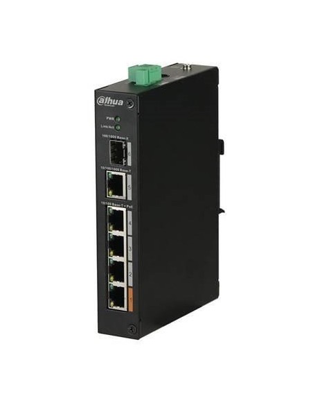 DH-PFS3106-4ET-60-V2 Switch|DAHUA|60 Watts|DH-PFS3106-4ET-60-V2 iš UAB SINTAS