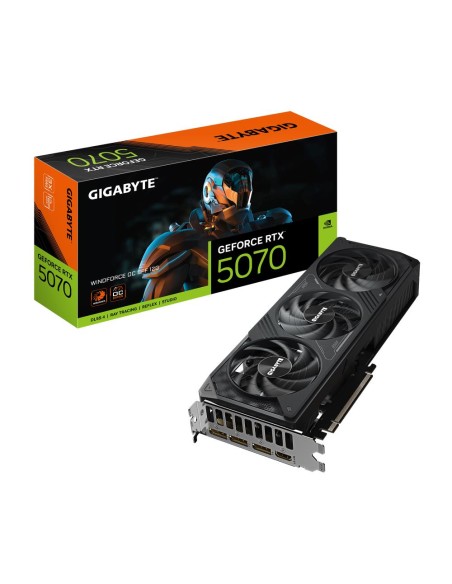 GV-N5070WF3OC-12GD Graphics Card|GIGABYTE|NVIDIA GeForce RTX 5070|12 GB|GDDR7|192 bit|PCIE 5.0 16x|GPU 2542 MHz|Triple slot Fans