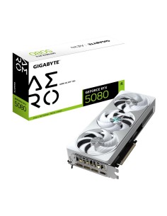 GV-N5080AERO OC-16GD 1.0 Graphics Card|GIGABYTE|NVIDIA GeForce RTX 5080|16 GB|GDDR7|256 bit|PCIE 5.0 16x|GPU 2617 MHz|Dual Slot 