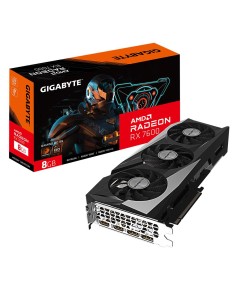 GV-R76GAMING OC-8GD 1.1 Graphics Card|GIGABYTE|AMD Radeon RX 7600|8 GB|GDDR6|128 bit|PCIE 4.0 16x|2xHDMI|2xDisplayPort|GV-R76GAM