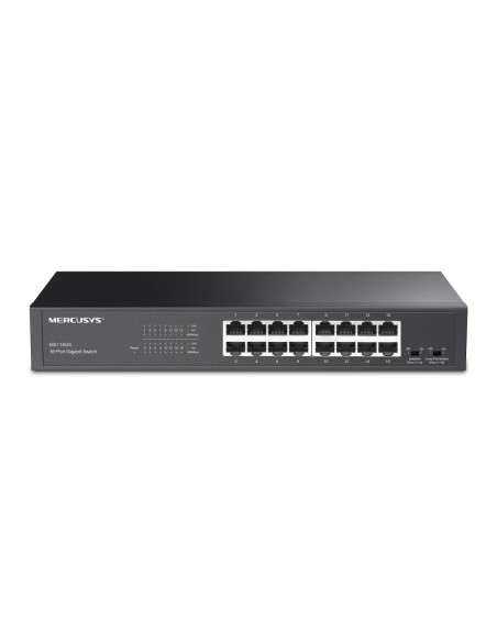 MS116GS Switch|MERCUSYS|MS116GS|16x10Base-T / 100Base-TX / 1000Base-T|MS116GS iš UAB SINTAS